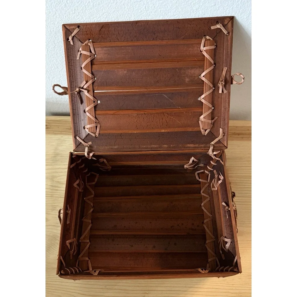 Numi Tea Bamboo Gift Box Decreative Wooden Tea Chest‎ Storqage Organizer